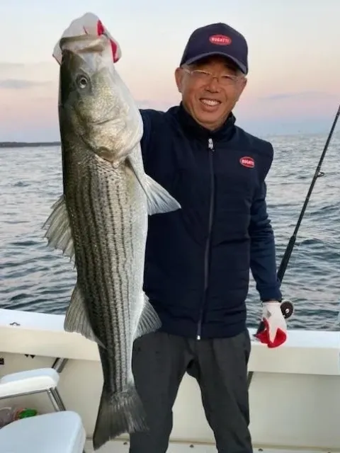 Fishing Montauk, New York Striped Bass Tuna Fishing - BD